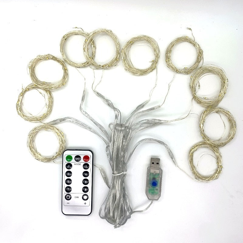 Christmas LED Curtain Lights