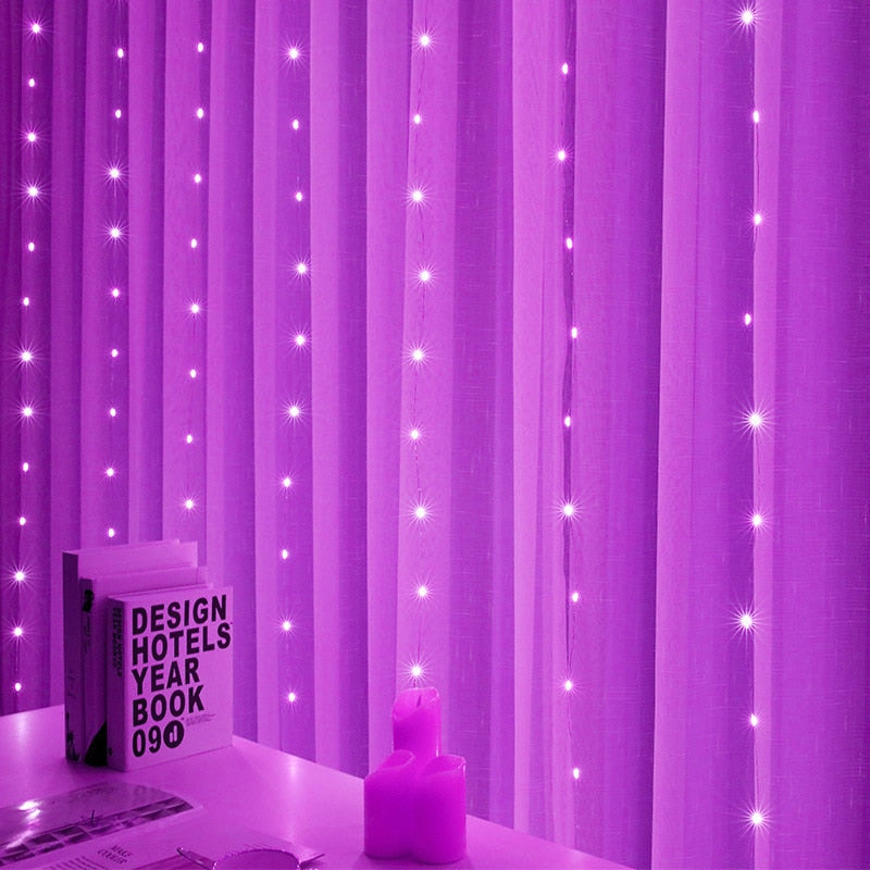 Christmas LED Curtain Lights