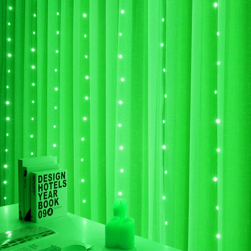Christmas LED Curtain Lights