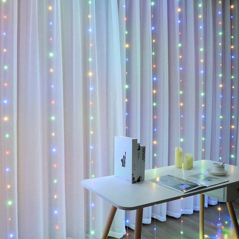 Christmas LED Curtain Lights