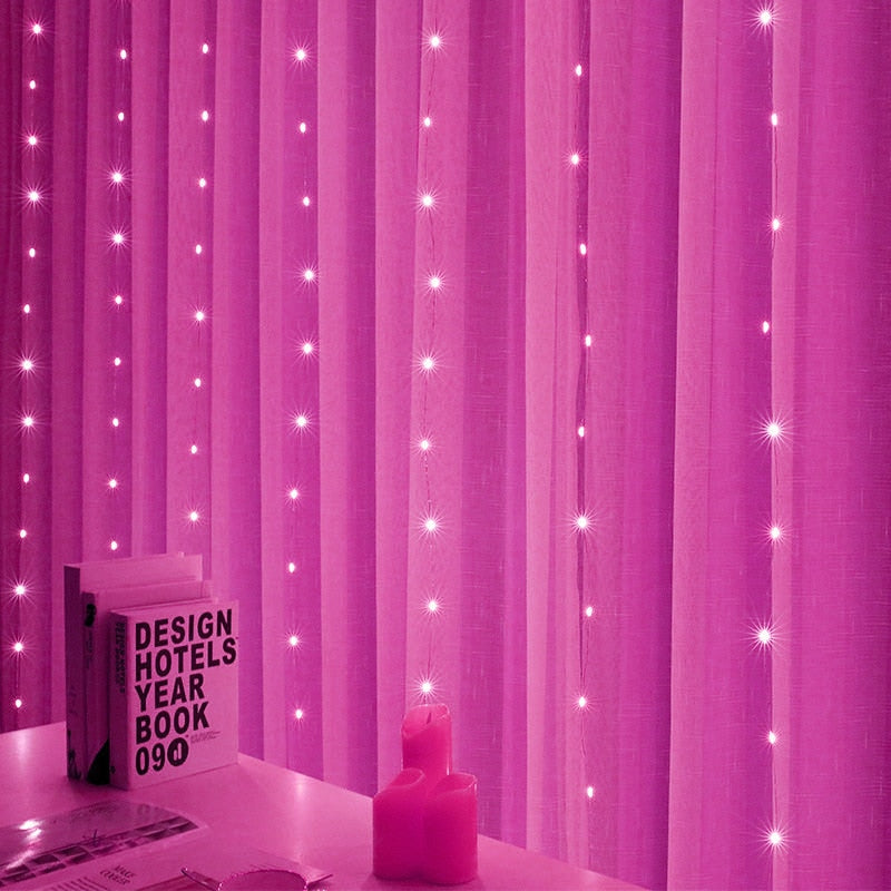 Christmas LED Curtain Lights
